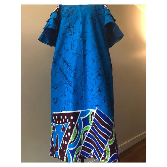COPY - African print shift dress - Picture 2 of 4